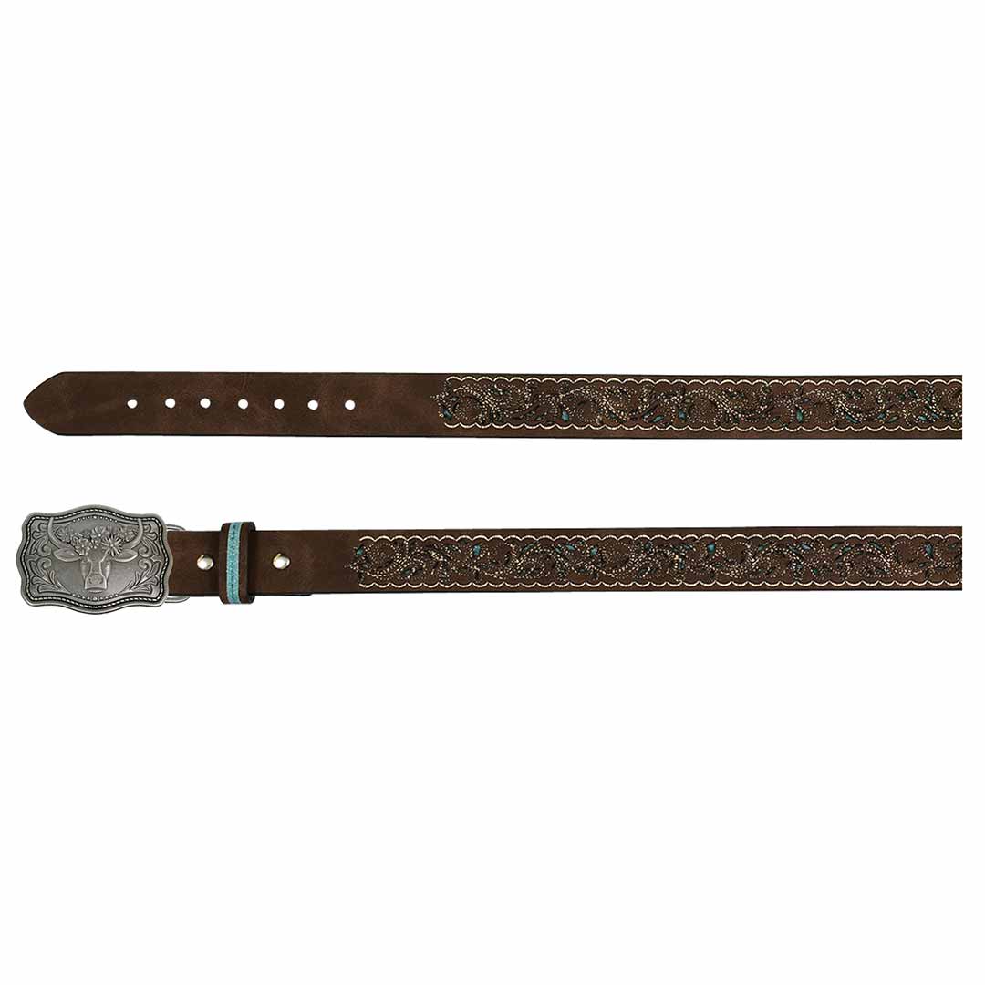Catchfly Girl's Embroidered Belt