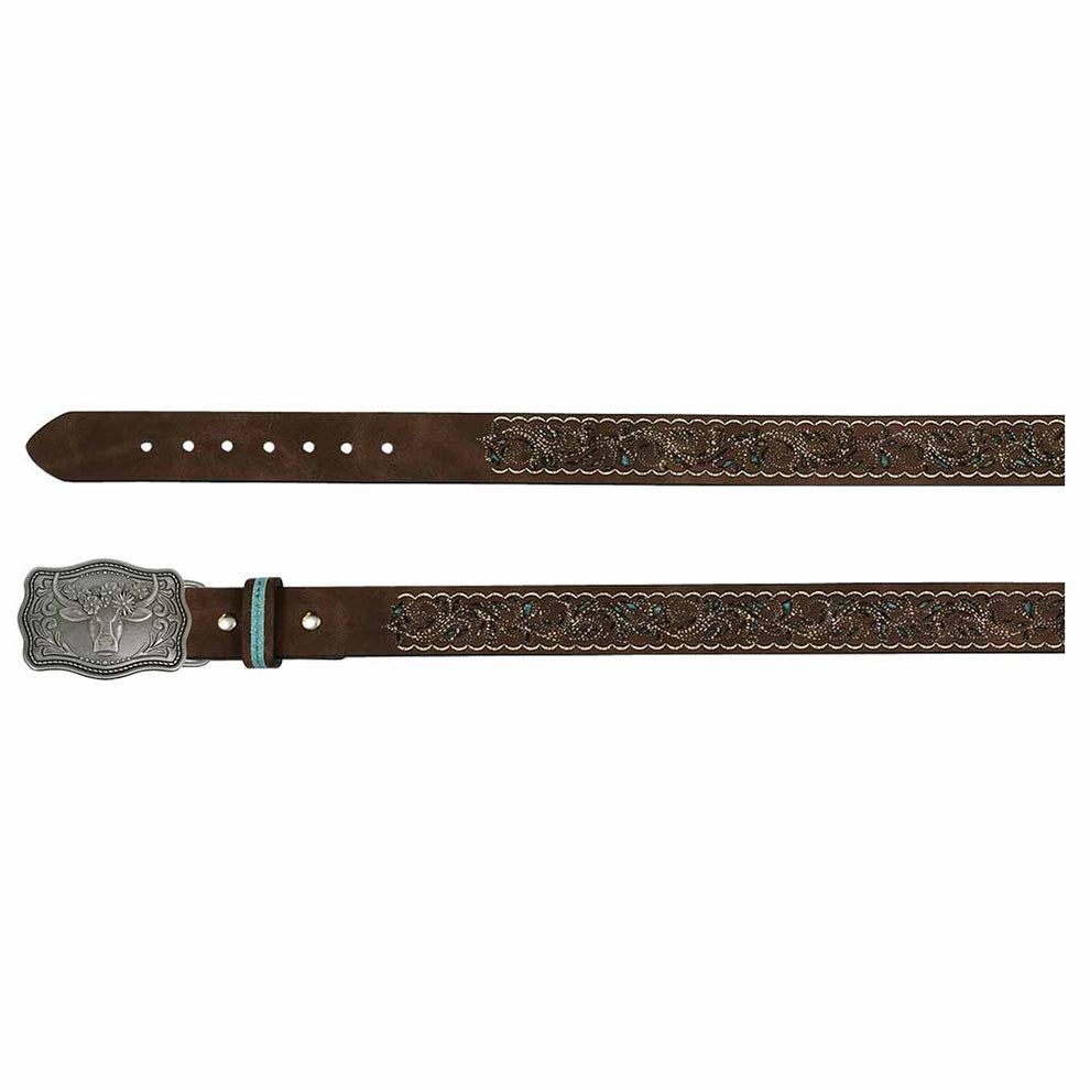 Catchfly Girl's Embroidered Belt