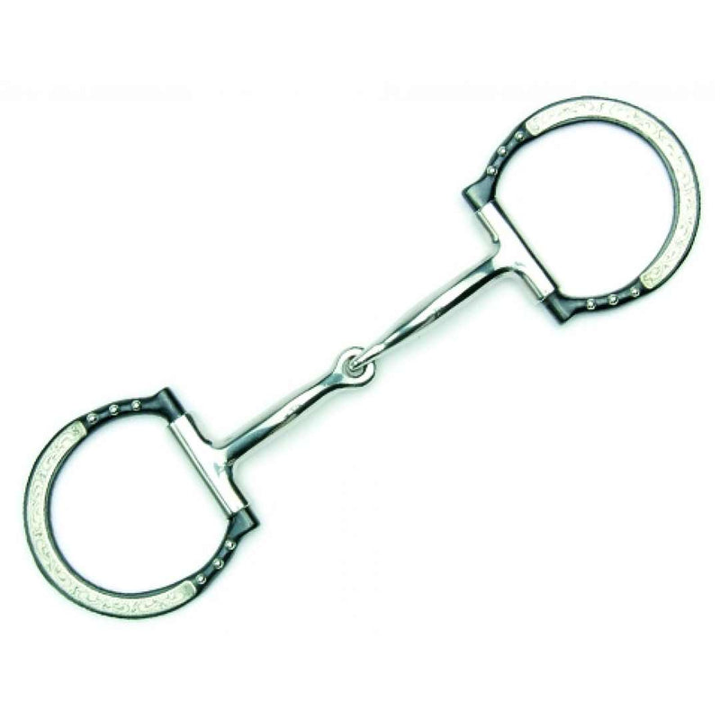 Cavalier Dee Bit With Sweet Iron Mouth German Silver Trim