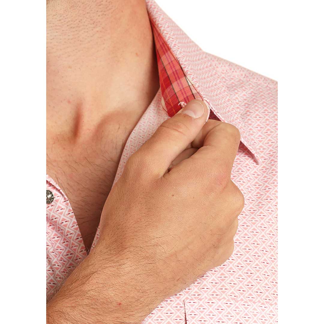 Panhandle Men's Geo Print Short Sleeve Shirt