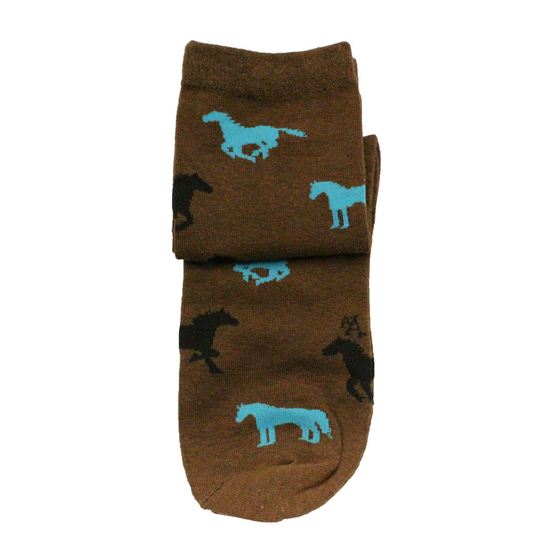 Austin Accent Women's Horse Pattern Sock