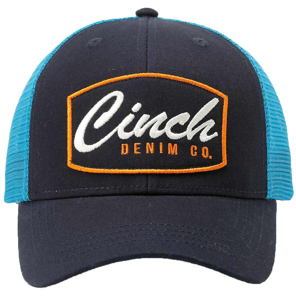 Cinch Men's Denim Snap Back Cap