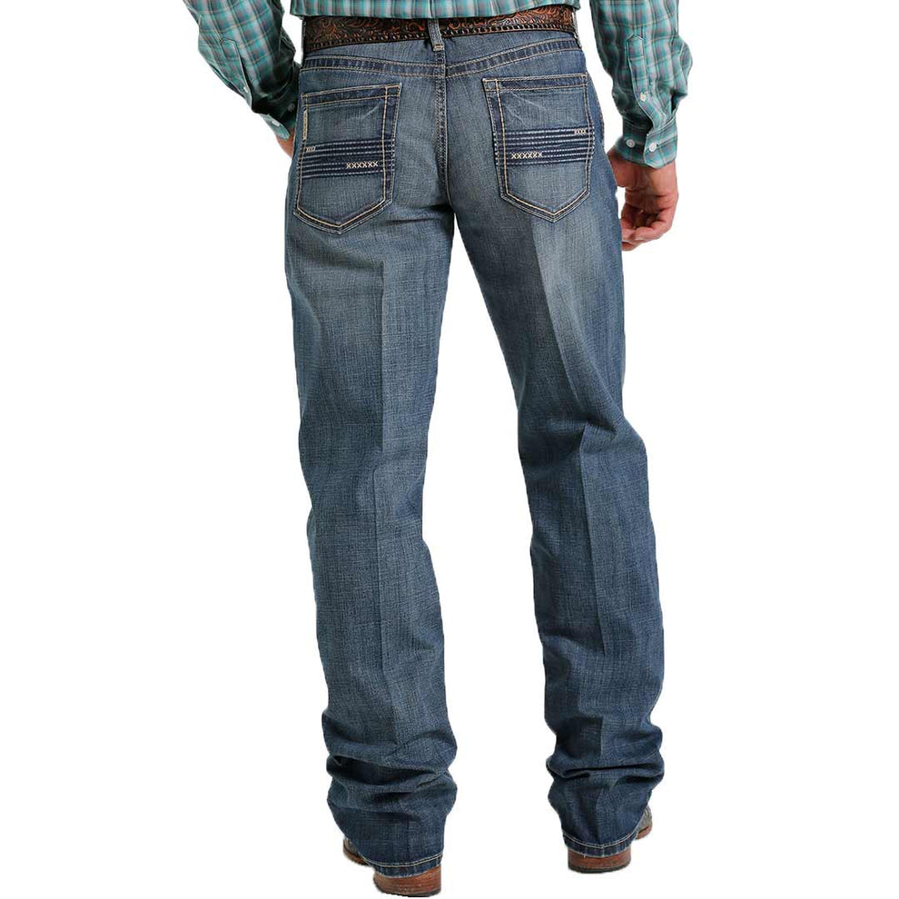 Cinch Men's Grant Mid Rise Relaxed Fit Bootcut Jeans
