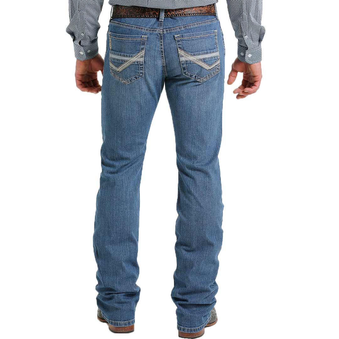 Cinch Men's Ian Mid Rise Slim Fit Bootcut Jeans