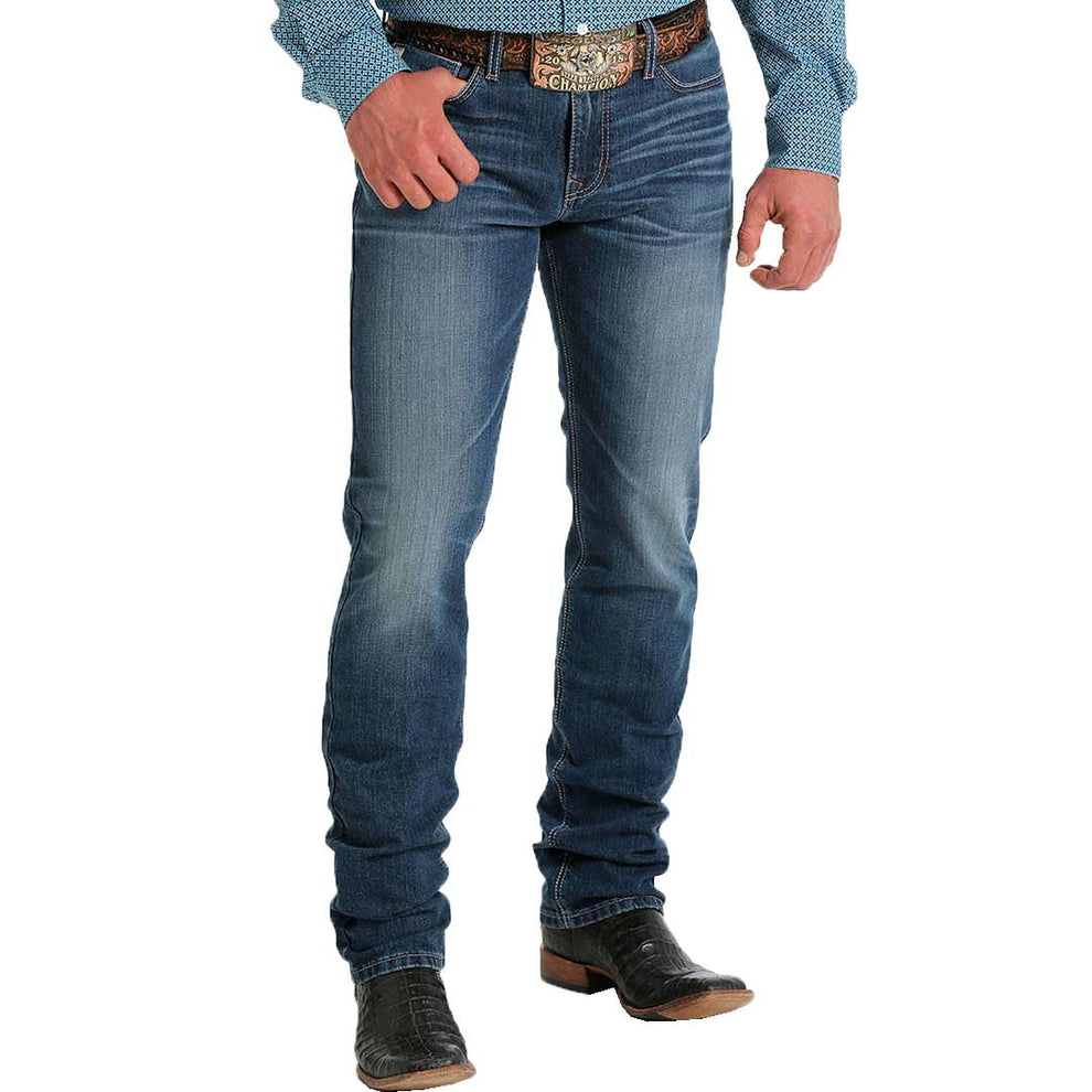Cinch Men's Jesse Slim Fit Straight Leg Jeans