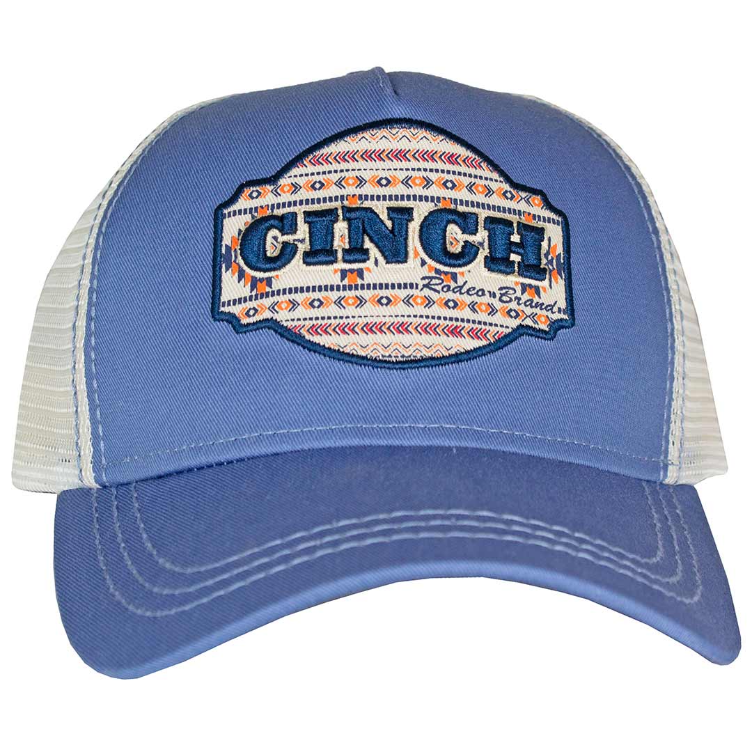 Cinch Women's Aztec Logo Patch Snap Back Cap
