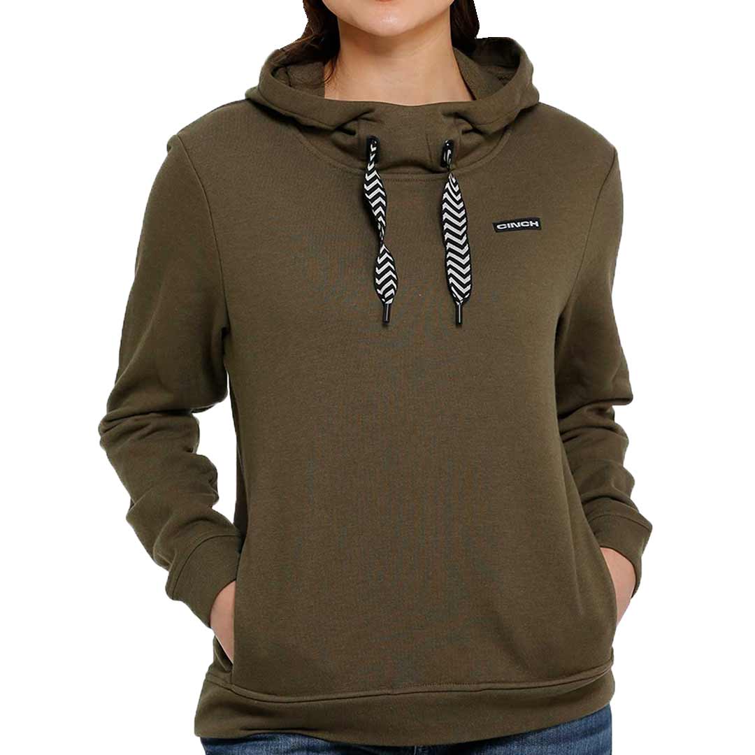 Cinch Women s Logo Label Hoodie Lammle s Lammle s Western Wear