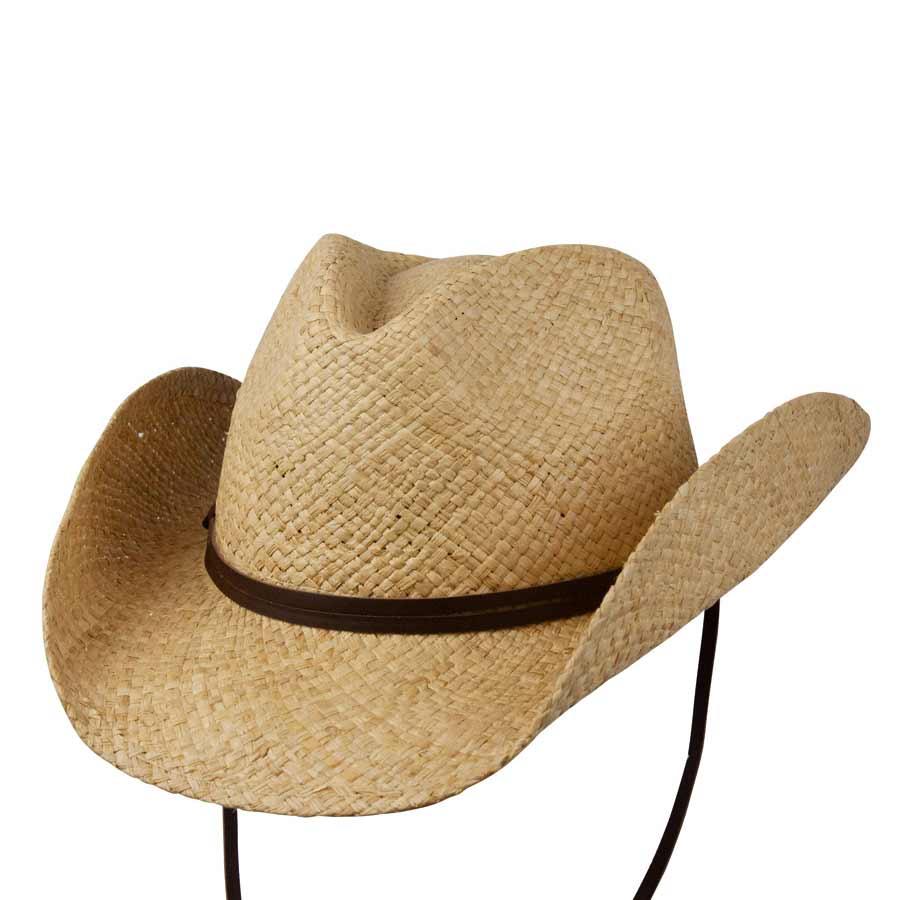 Conner Hats Original Raffia Shapeable Cowboy Hat