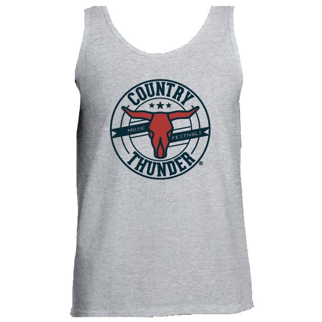 Country Thunder Men's Logo Graphic Tank Top