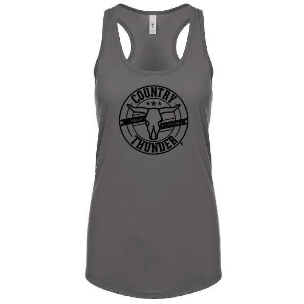 Country Thunder  Women's Circle Logo Graphic Tank Top