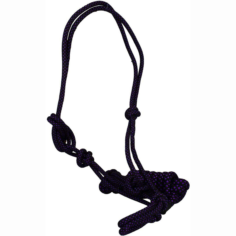 Cowboy Collection Nylon Knotted Halter with Lead