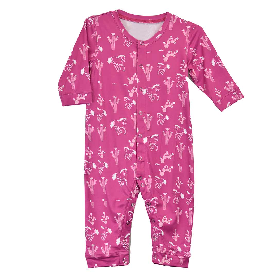 Cowgirl Hardware Baby Girls' Onesie Pajamas