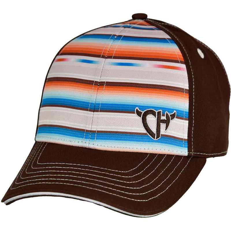 Cowgirl Hardware Women's Serape Stripe Snap Back Cap