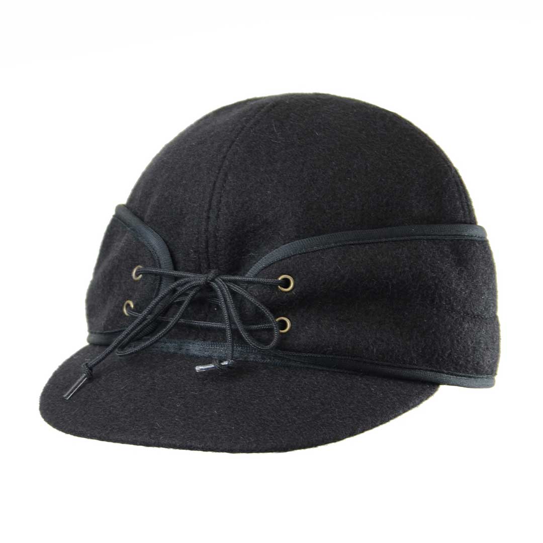 Crown Cap Men's Wool Blend Railroad Hat