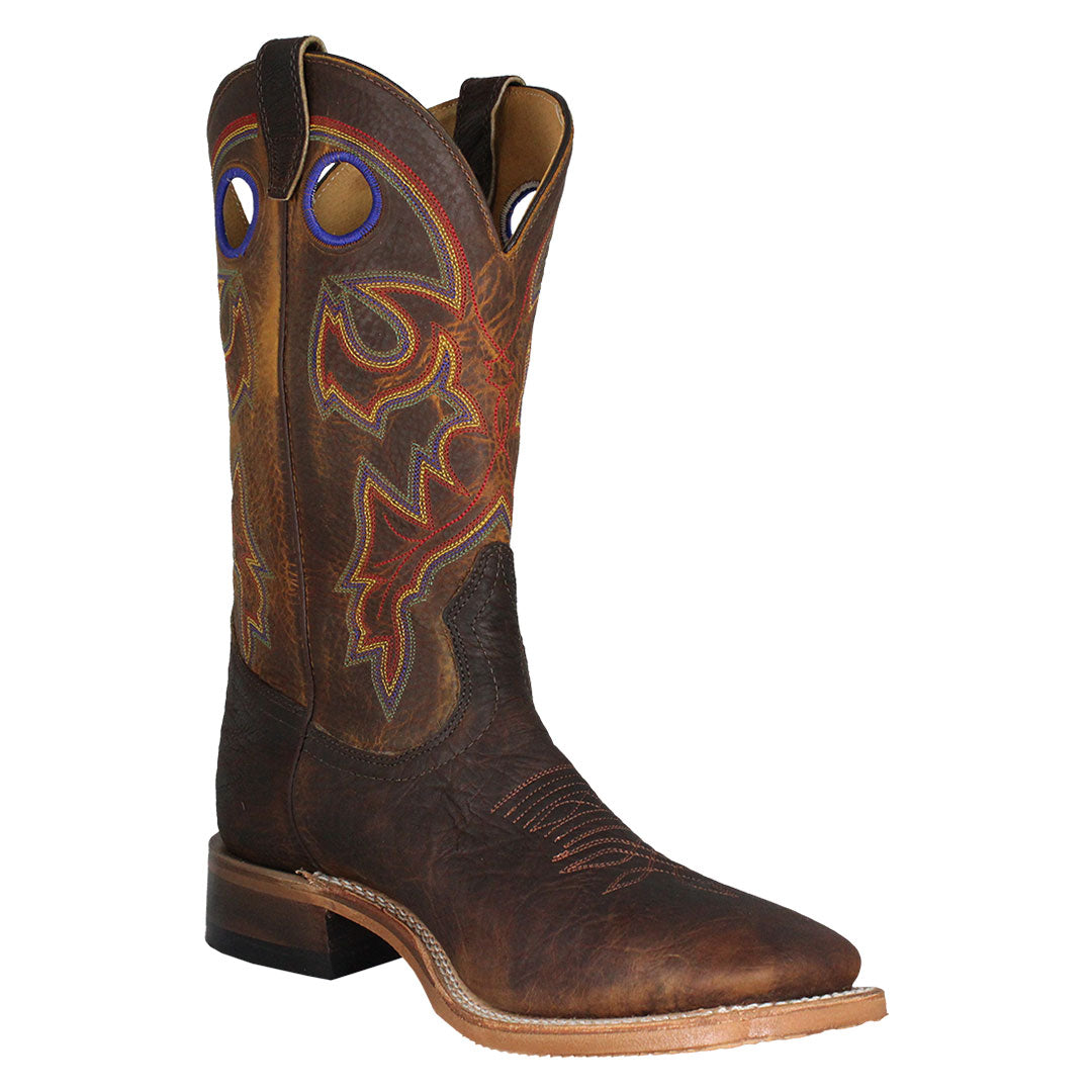 Boulet Men's Bison Square Toe Cowboy Boots