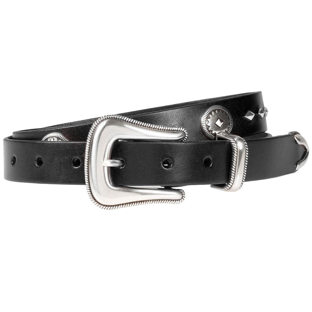 Wrangler Leather & Concho Women's Belt