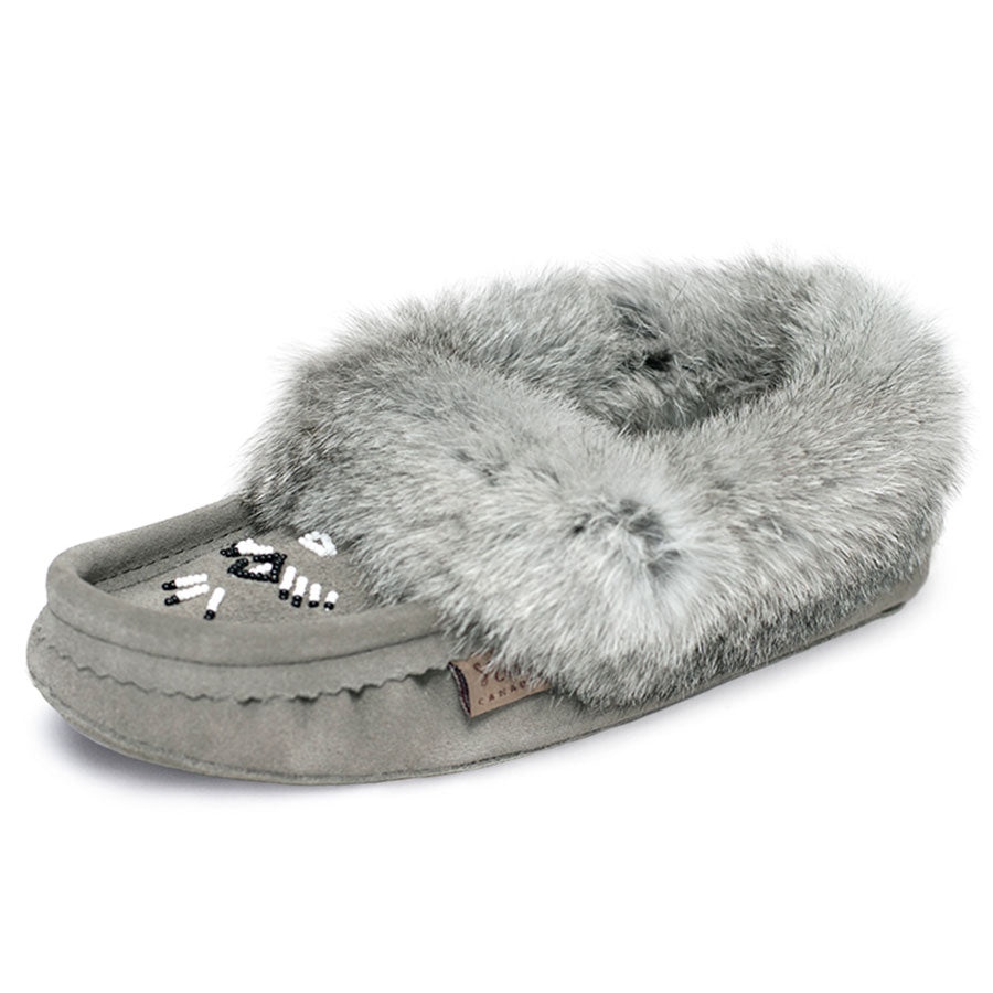 Laurentian Chief Women's Fur Trim Moccasins Lammle's – Lammle's