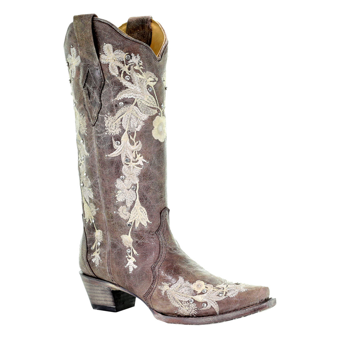 Corral Women's Sweetie Lisa Western Wedding Cowgirl Boots