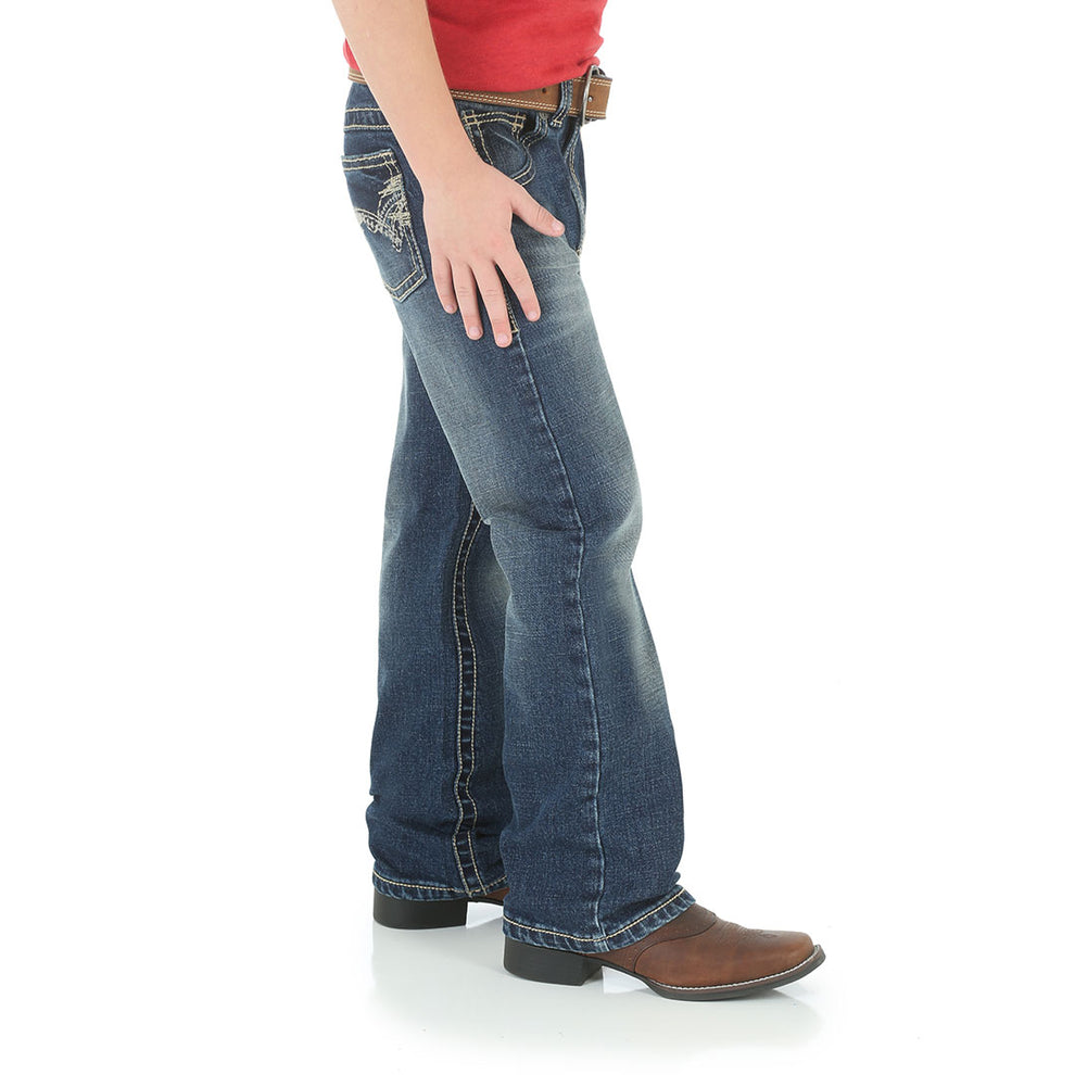 Wrangler Boy's 20X Vintage Slim Fit Bootcut Jeans