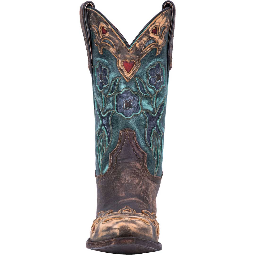 Dan Post Women's Vintage Bluebird Snip Toe Cowgirl Boots