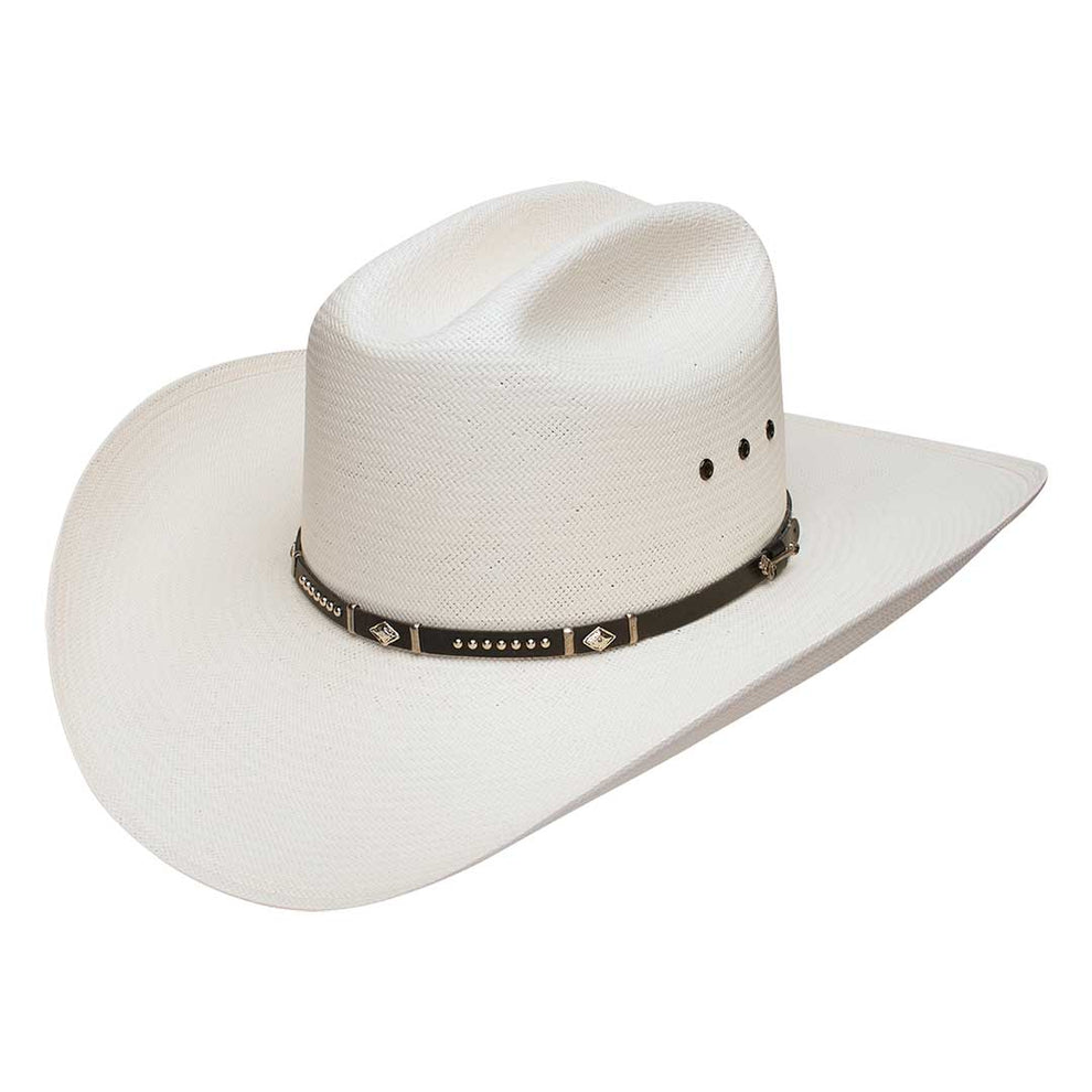 Stetson Lucky 7 Cattleman Crown Straw Cowboy Hat