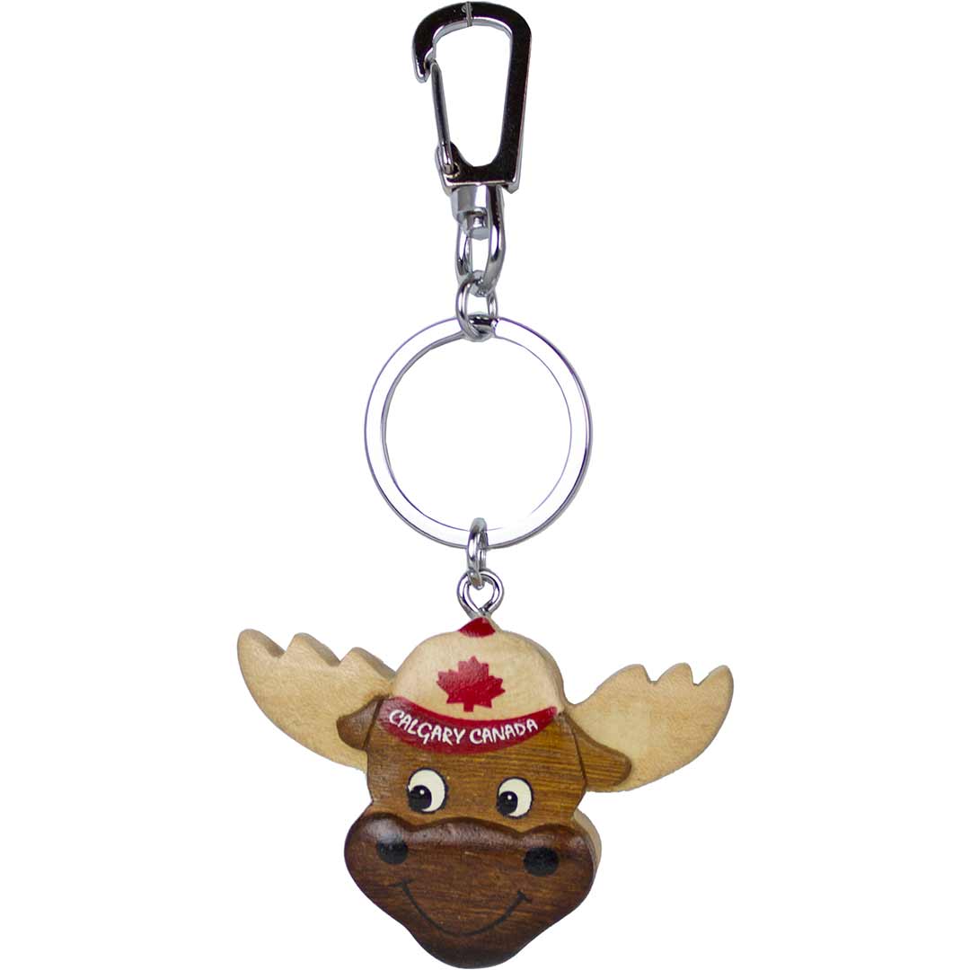 Eagle Ridge Trading Hat Moose Keychain