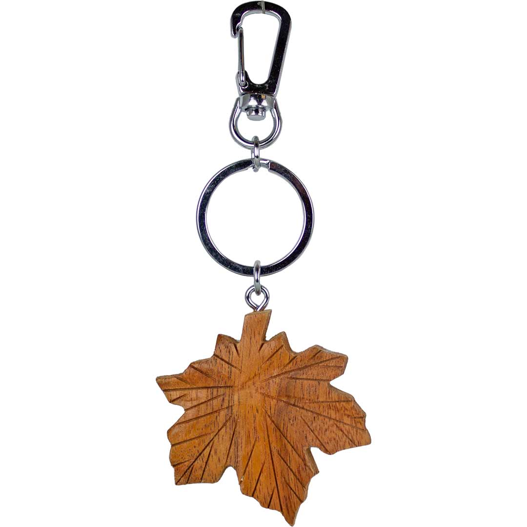 Eagle Ridge Trading Maple Leaf Keychain