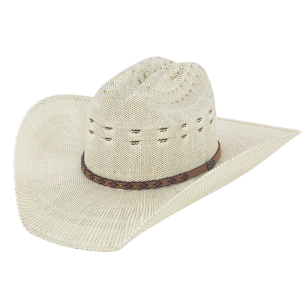 Justin Bent Rail Blaine Cattleman Straw Cowboy Hat