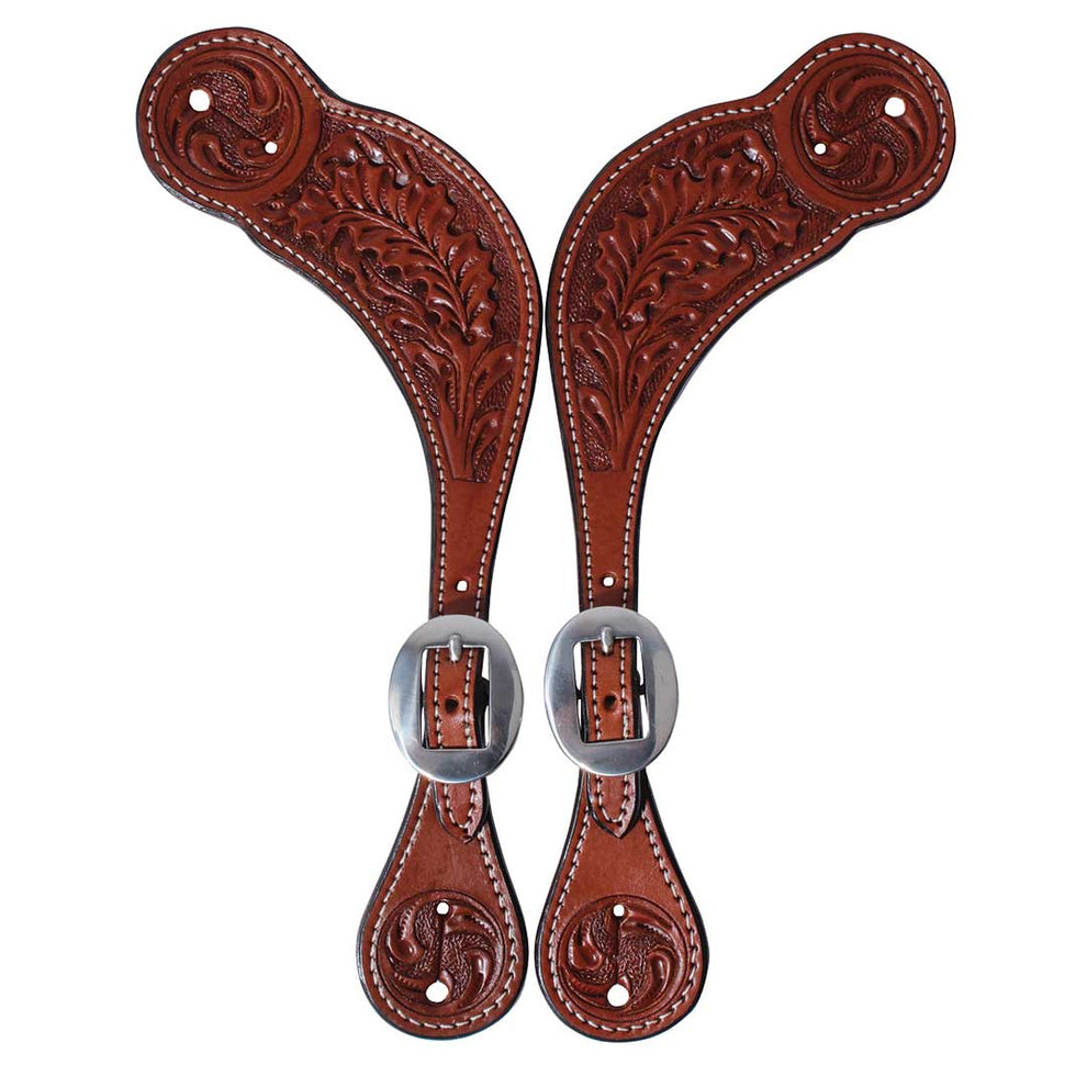 Professional's Choice Men's Tooled Spur Straps