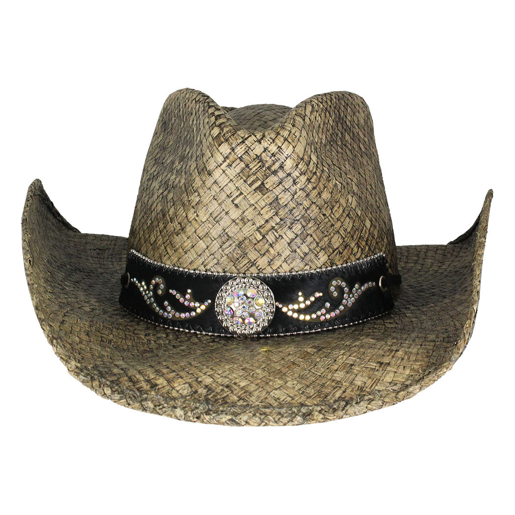 Bullhide Hats Women's Tennessee River Straw Cowboy Hat