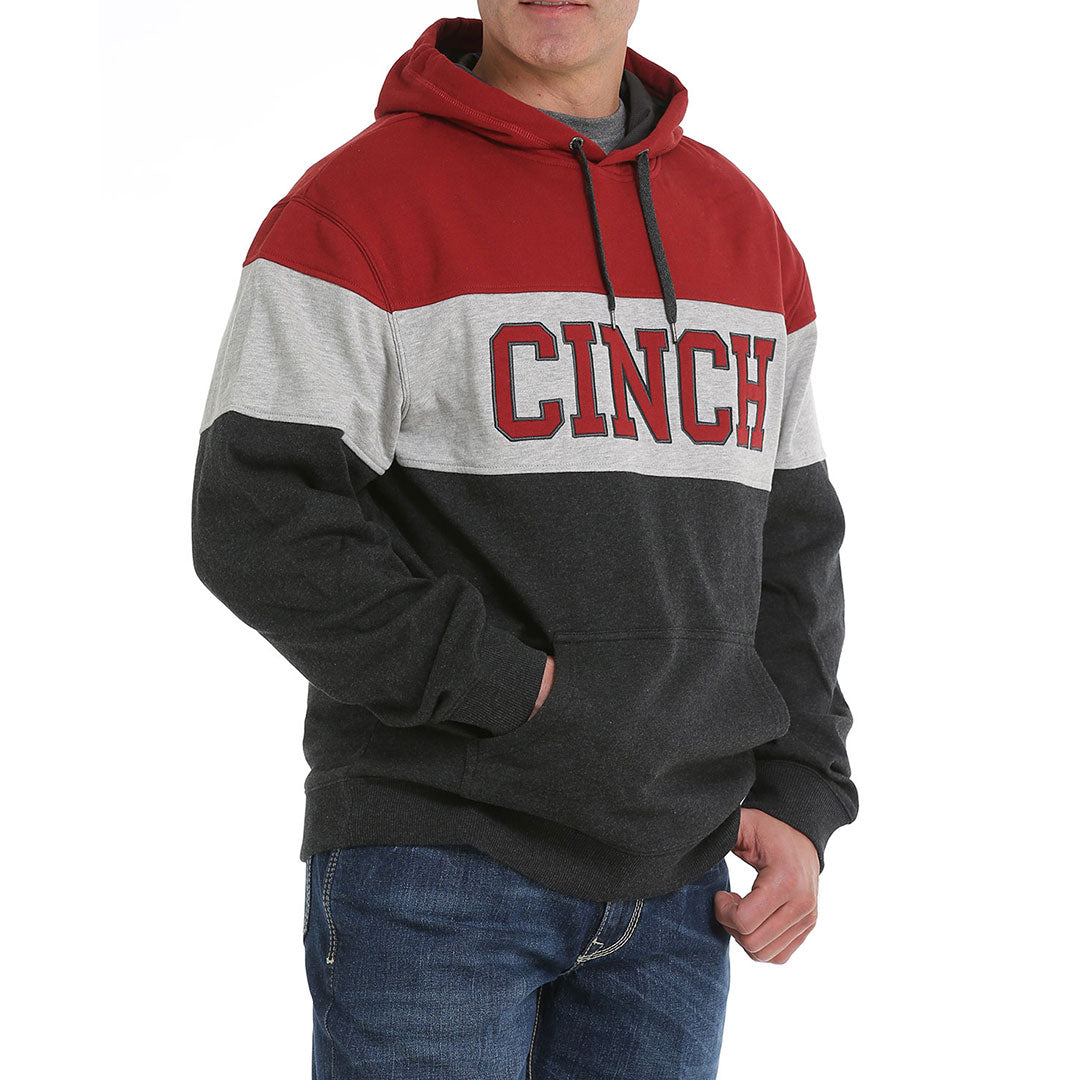 Cinch Men's Color Blocked Logo Hoodie
