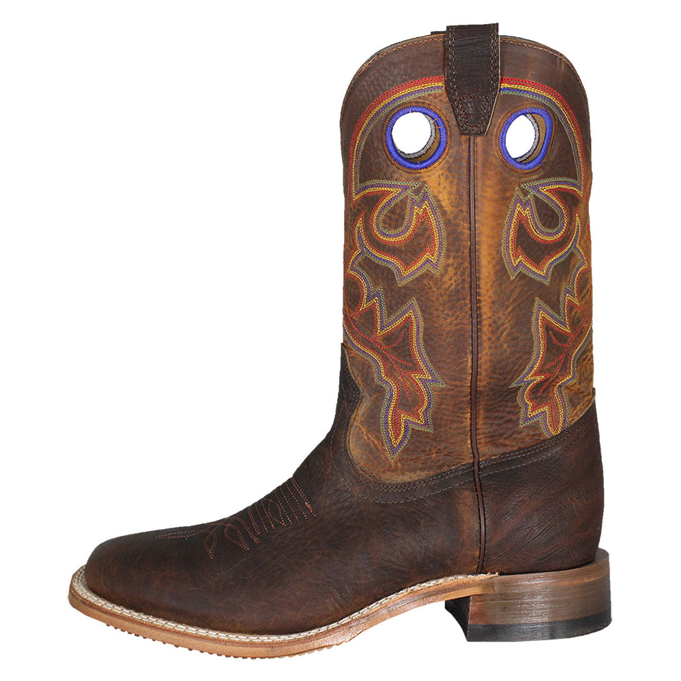Boulet Men's Bison Square Toe Cowboy Boots