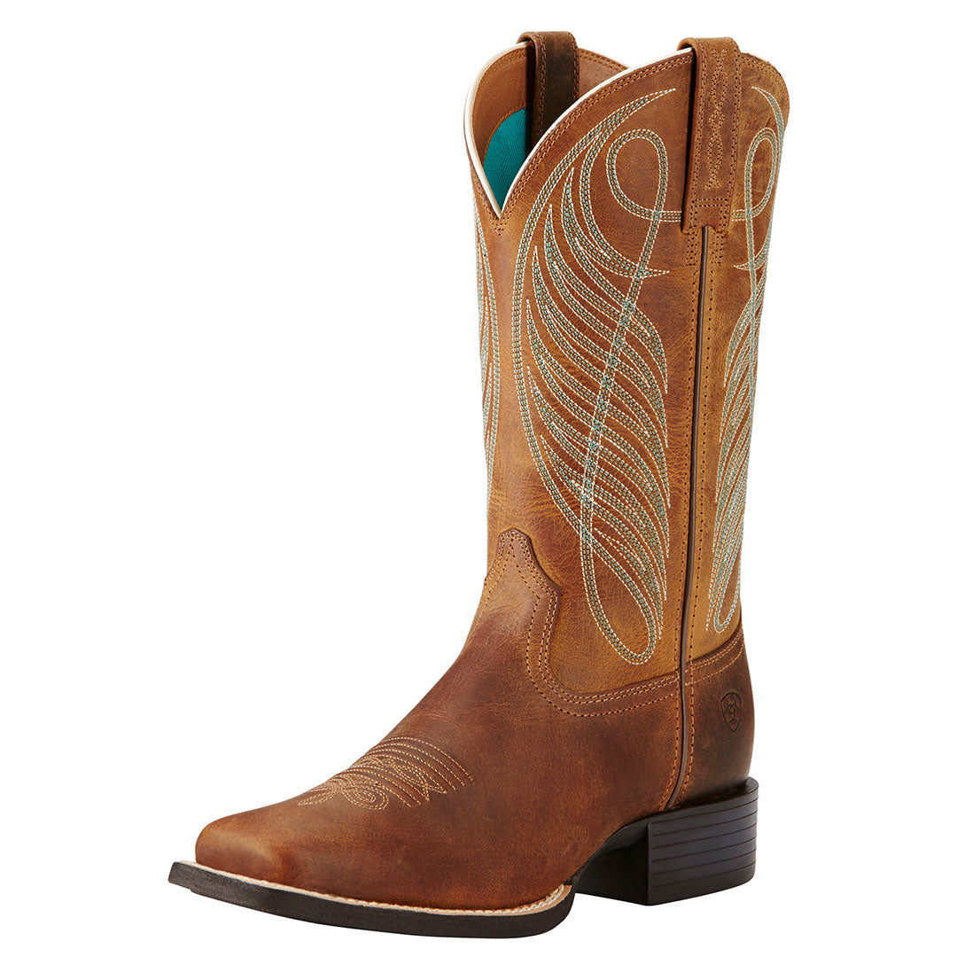 Ariat Women's Round Up Square Toe Cowgirl Boots