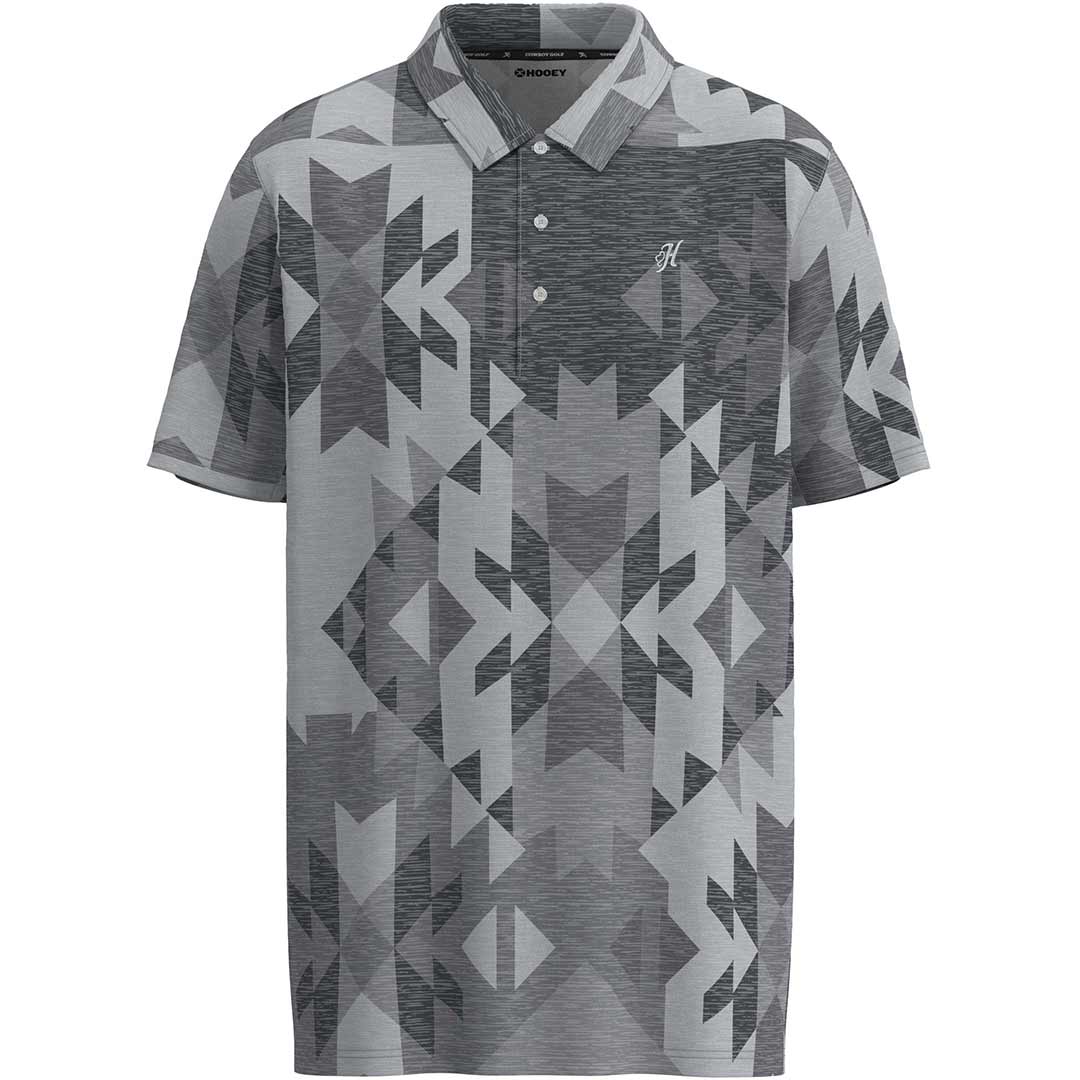 Hooey Brands Men's Aztec Print Weekender Polo