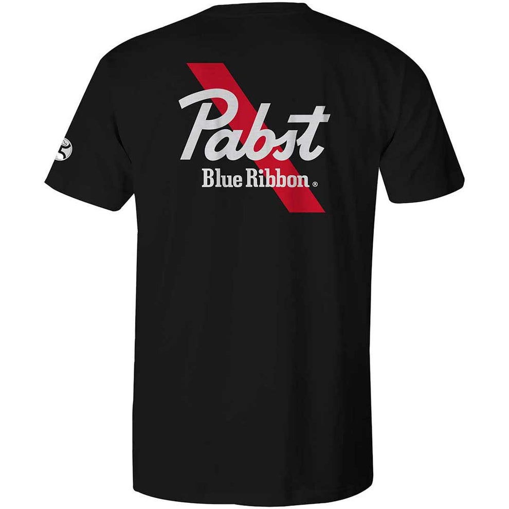 Hooey Brands Men's Pabst Blue Ribbon Logo Graphic T-Shirt