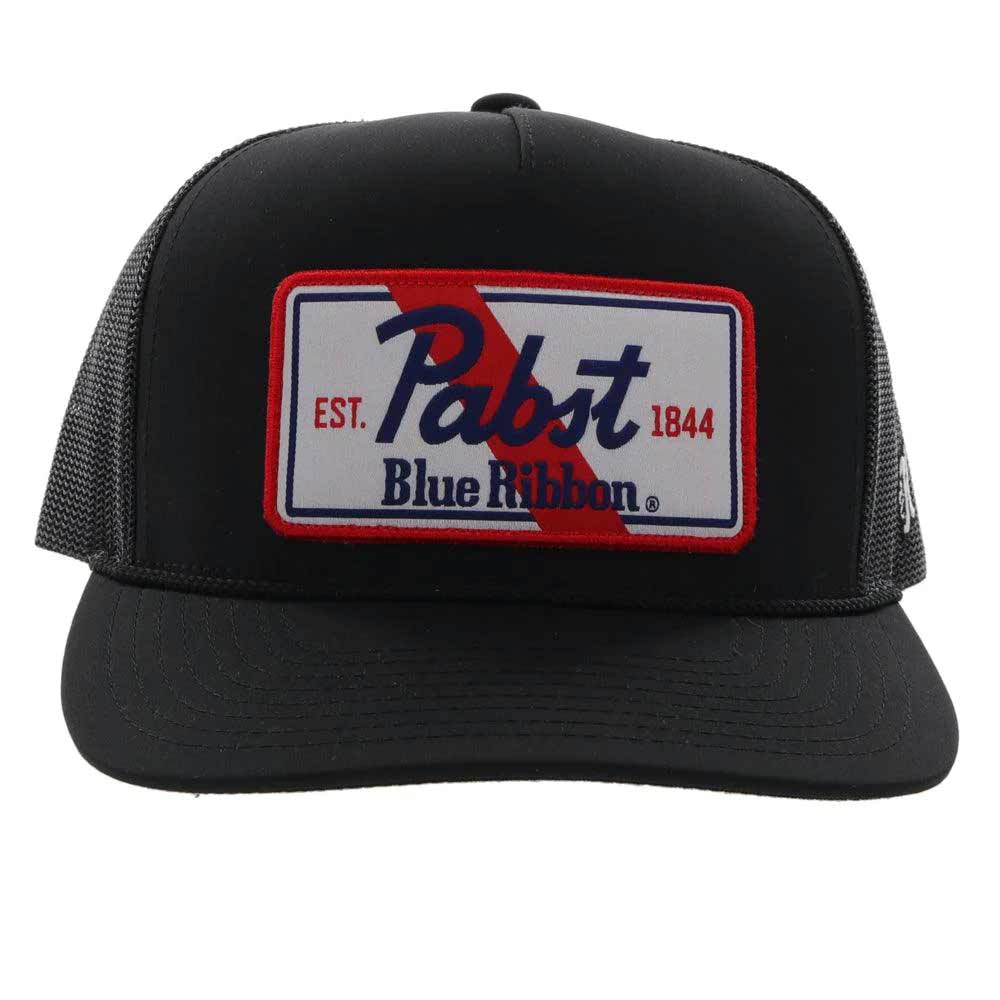 Hooey Brands Men's Pabst Blue Ribbon Logo Snap Back Cap