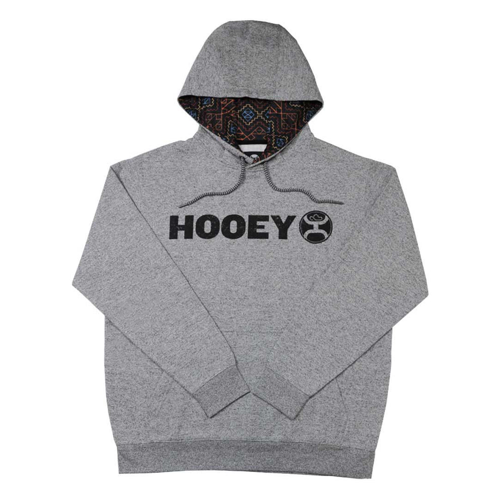 Hooey Men's Lock-Up Logo Pullover Hoodie