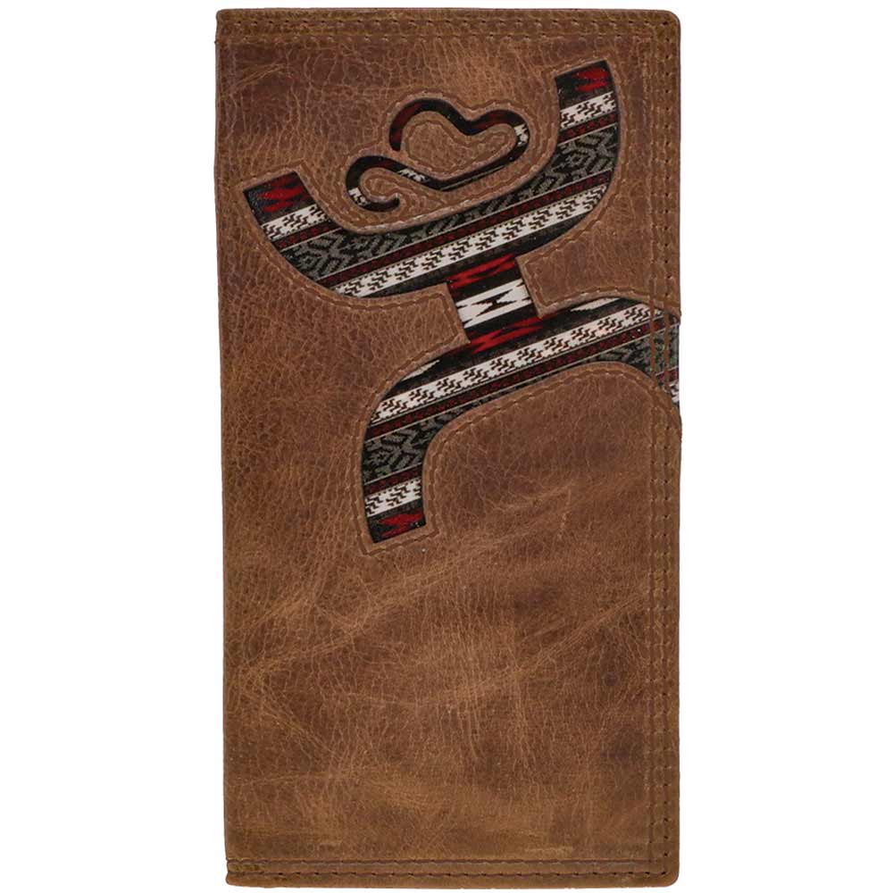Hooey Men's Nomad Print Rodeo Leather Wallet