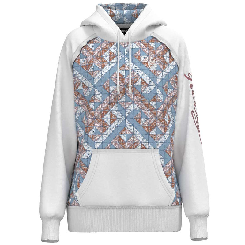 Hooey Women's Chaparral Quilted Print Hoodie