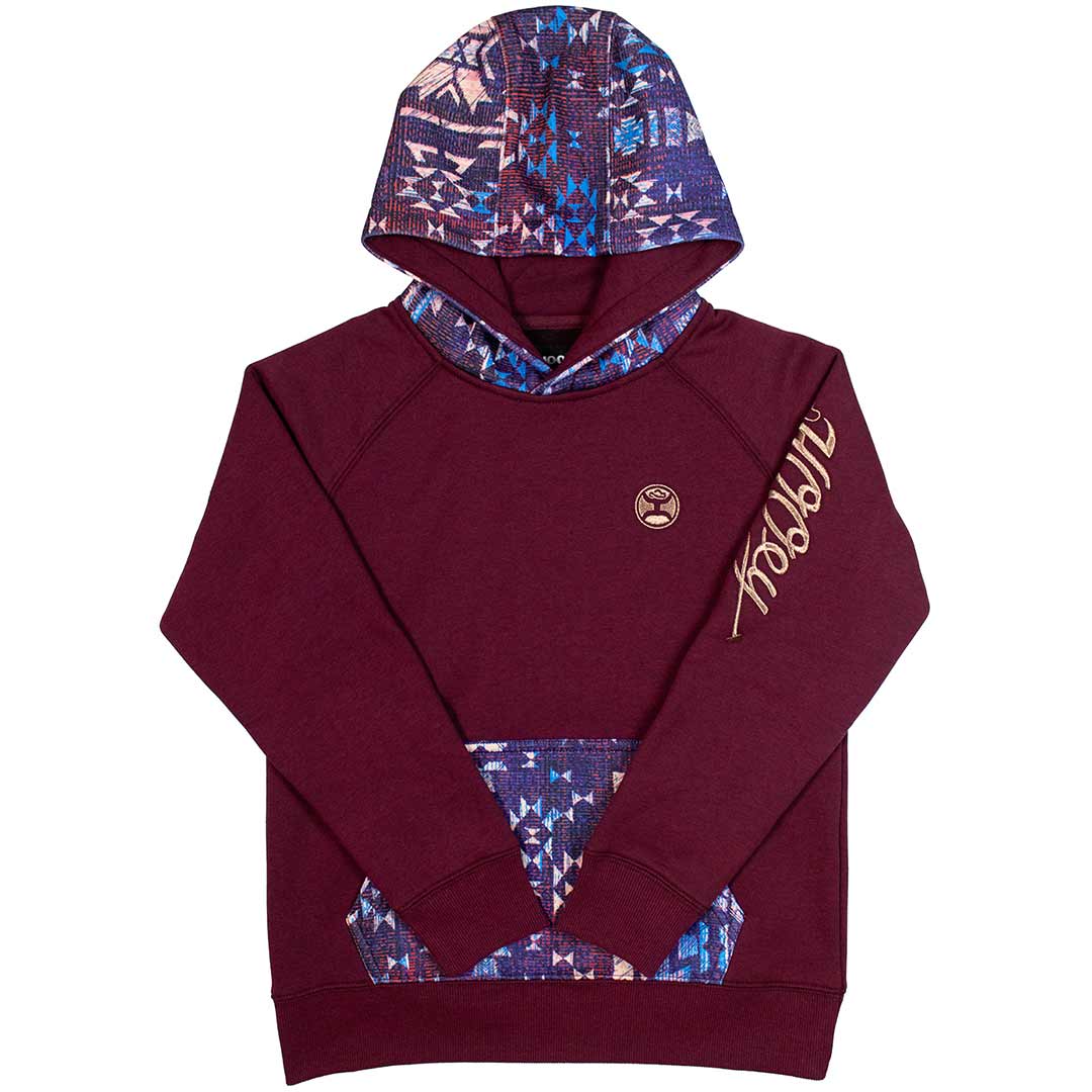 Hooey Women's Veracruz Aztec Print Hoodie