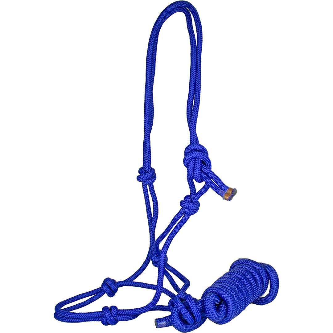 Tech Equestrian Poly Rope Halter with Lead | Lammle's – Lammle's ...