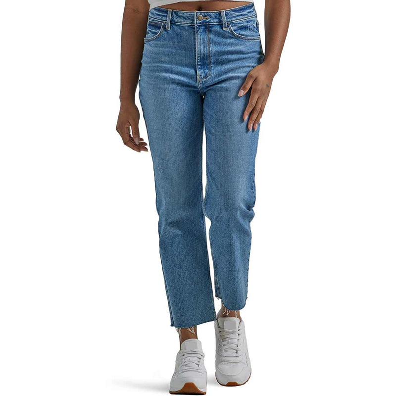 Wrangler Women's Rodeo Straight Leg Cropped Jeans