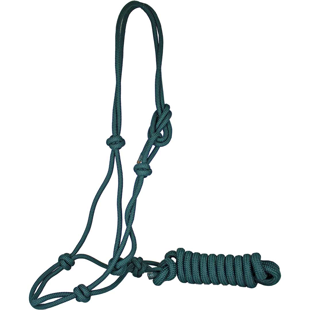 Tech Equestrian Poly Rope Halter with Lead | Lammle's – Lammle's ...