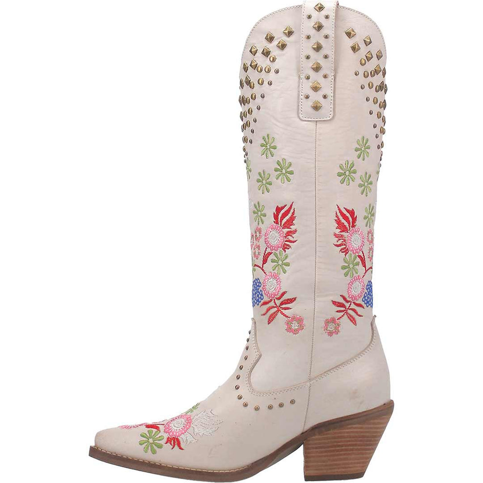 Dingo Women's Poppy Leather Cowgirl Boots