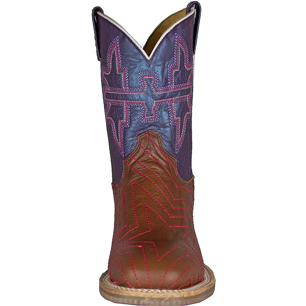 Tin Haul Girls' Unicorn Sole Cowgirl Boots