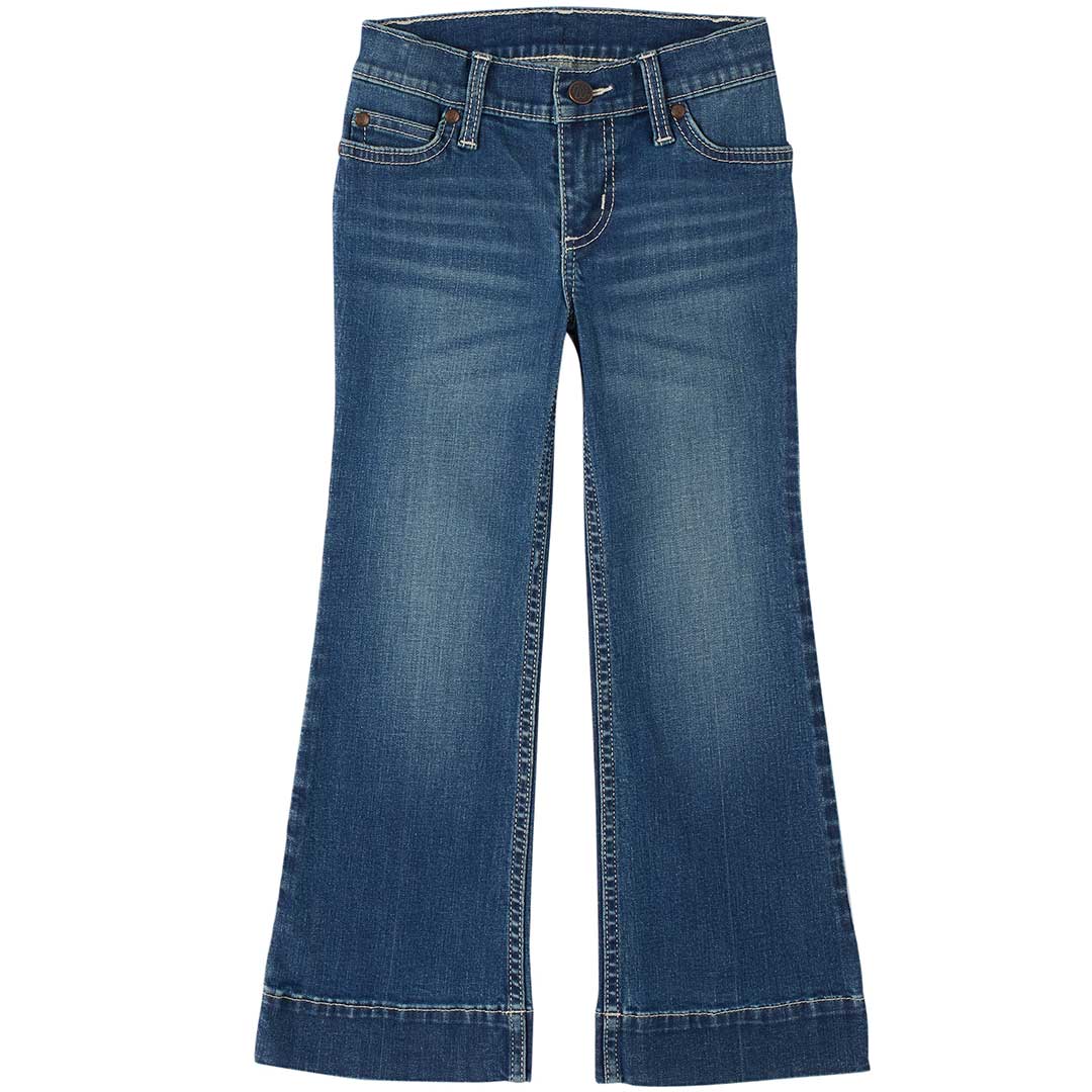 Wrangler Girl's Wide Leg Trouser Jeans