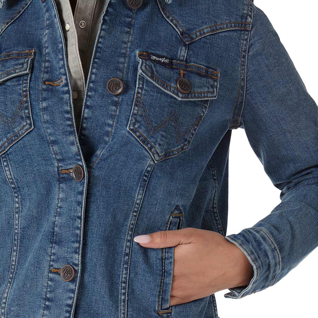 Wrangler Women's Classic Fit Jean Jacket