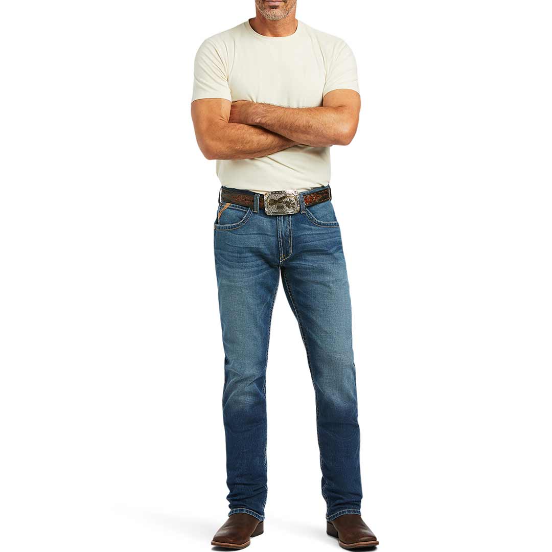 Ariat Men's M4 Relaxed Stretch Marshall Stackable Straight Leg Jeans