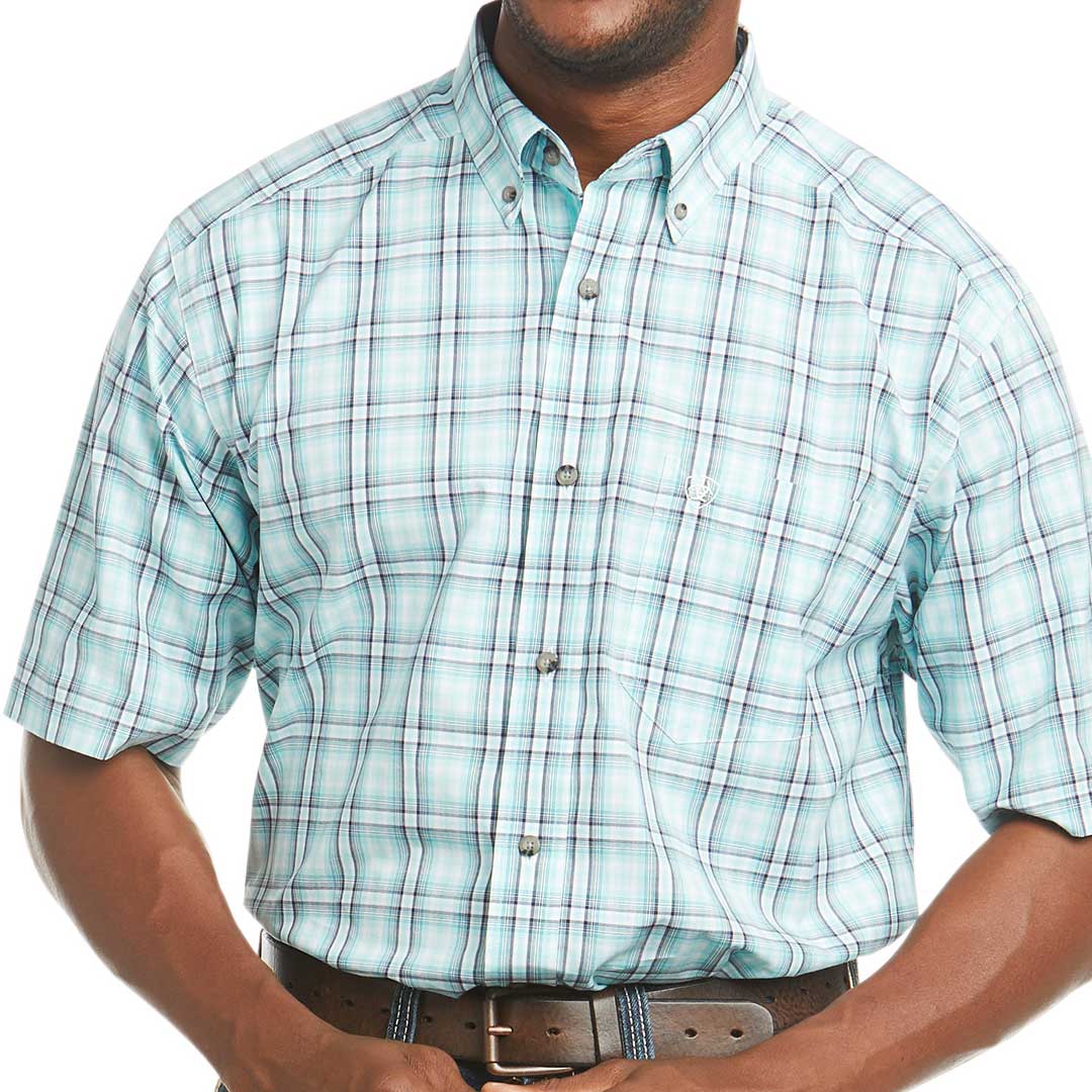Ariat Men's Pierson Pro Short Sleeve Plaid Shirt
