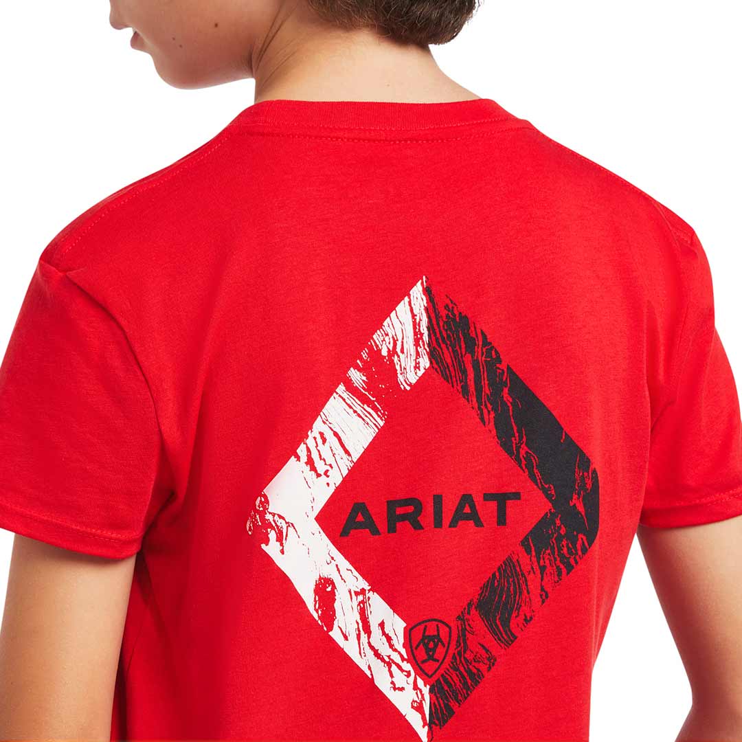 Ariat Boys' Diamond Wood Graphic T-Shirt